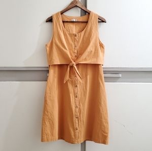 DOUBLE LAYERED TOP DRESS